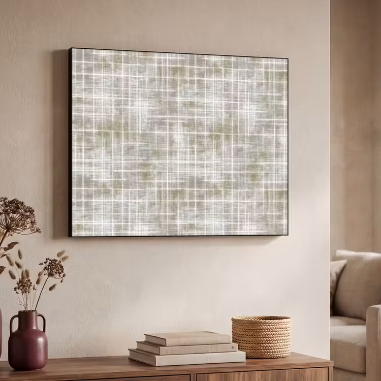 Art Frame - Linnen - Patroon - Groen — 7