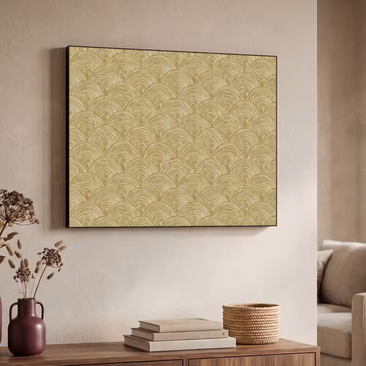Art Frame - Waaier - Geometrisch - Groen — 7