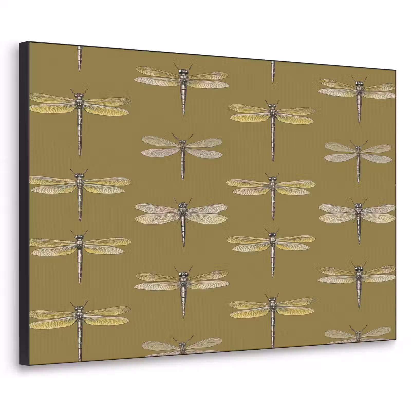 Art Frame - Libellen - Patroon - Groen — 1