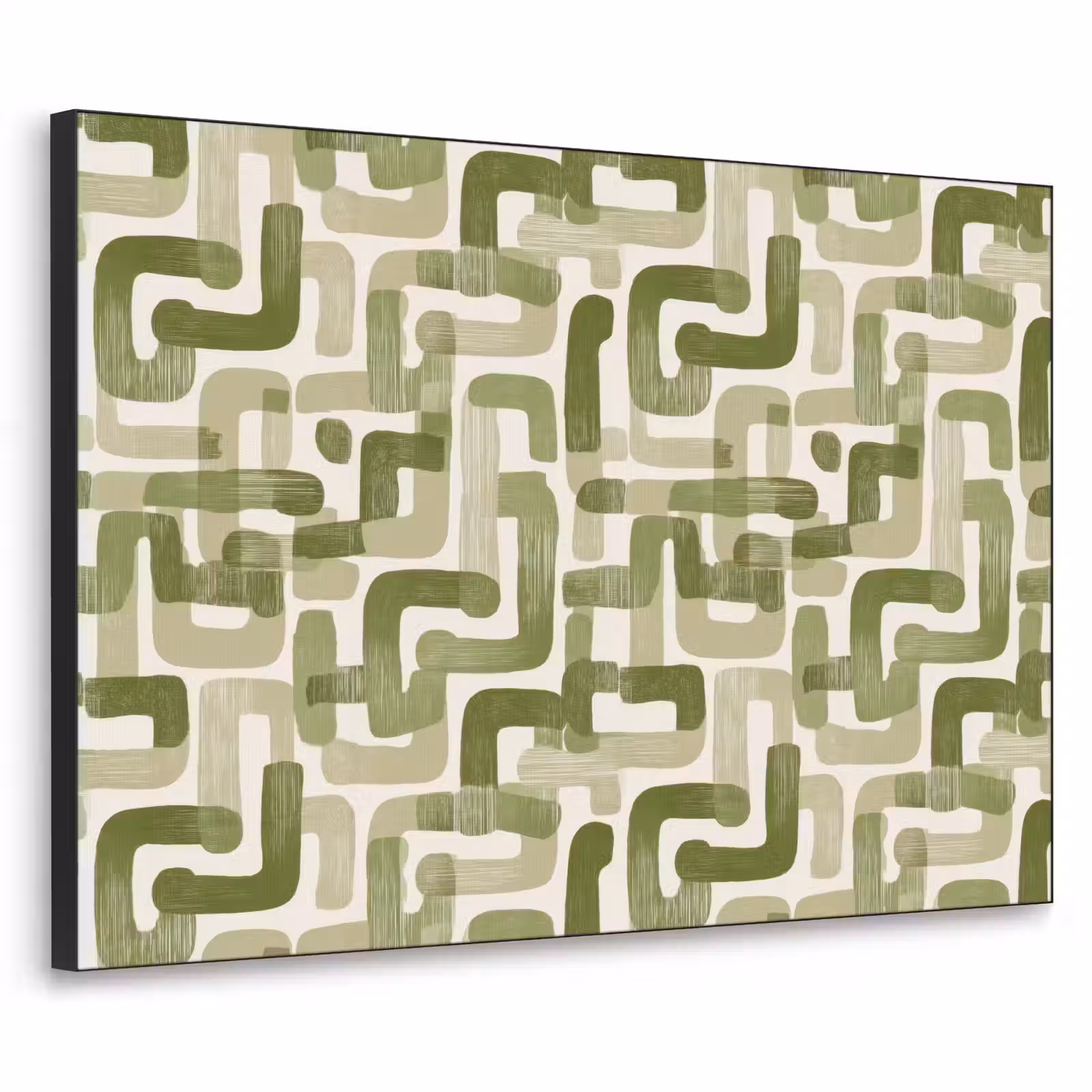 Art Frame - Modern - Grafisch - Groen — 1
