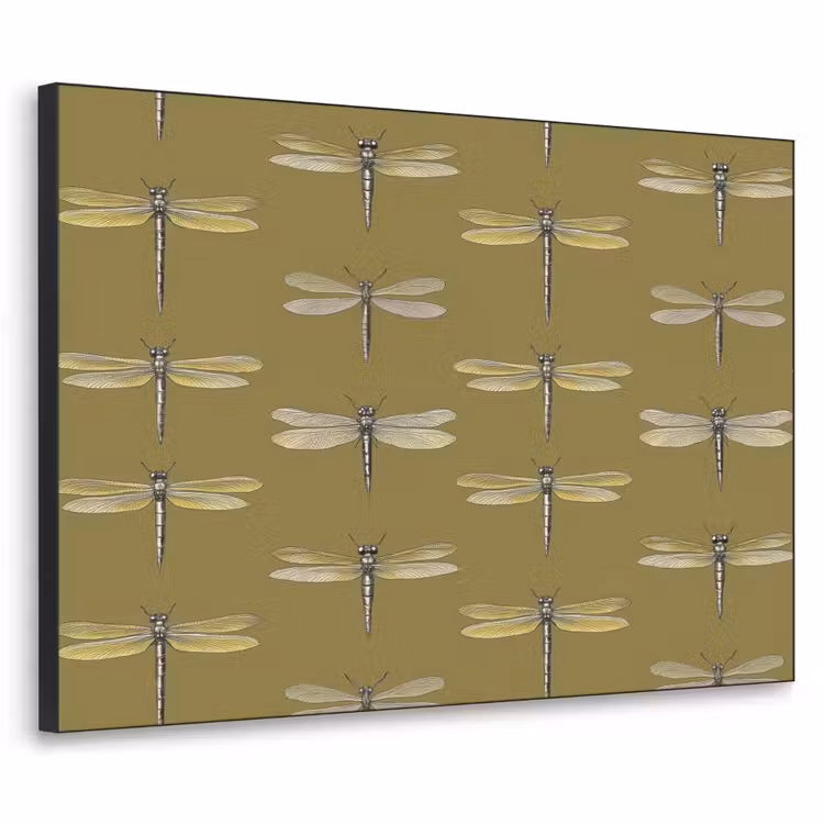 Art Frame - Libellen - Patroon - Groen — 1