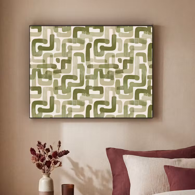 Art Frame - Modern - Grafisch - Groen — 3