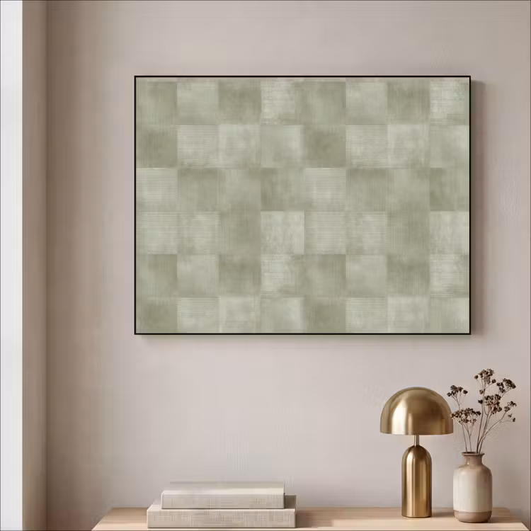 Art Frame - Vlakken - Rustiek - Groen — 5