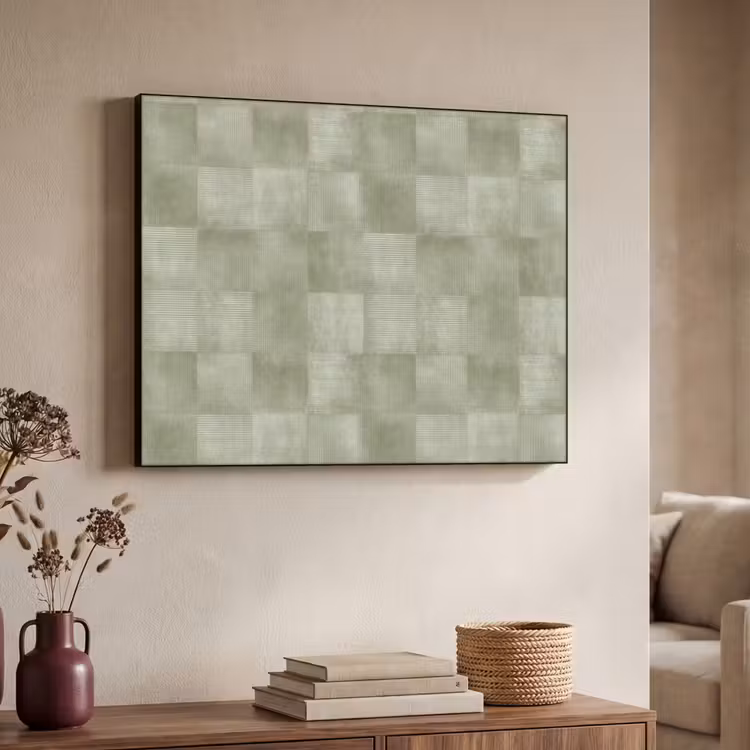 Art Frame - Vlakken - Rustiek - Groen — 7