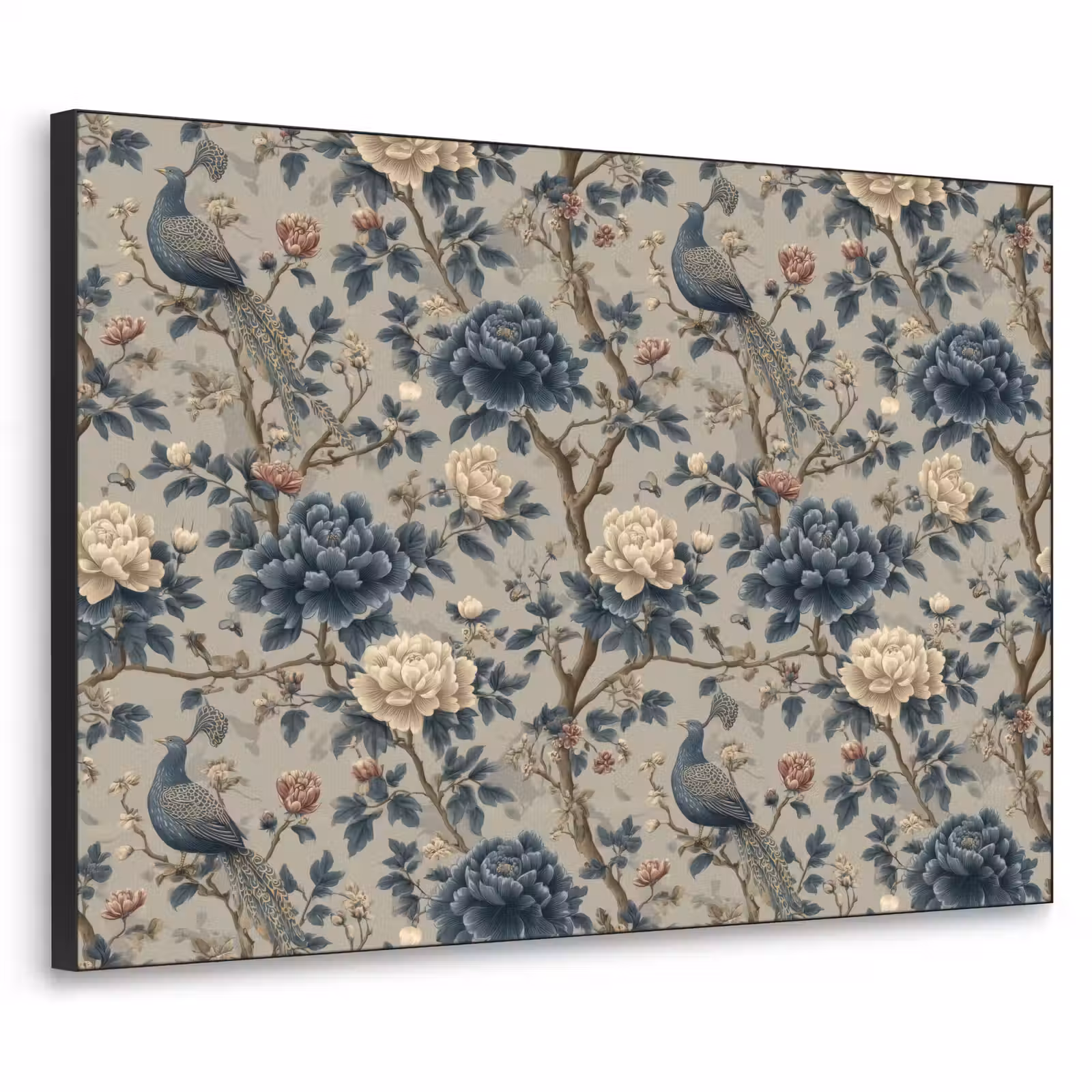 Art Frame - Pauw - Bloemen - Blauw — 1