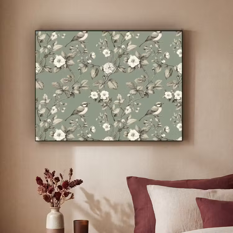 Art Frame - Botanisch - Vogels - Groen — 3