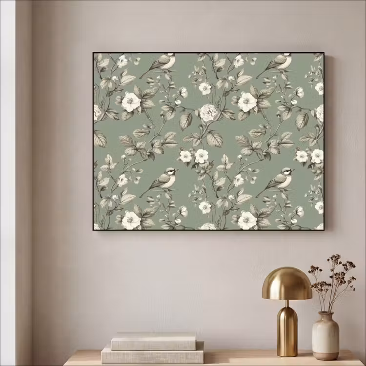 Art Frame - Botanisch - Vogels - Groen — 5