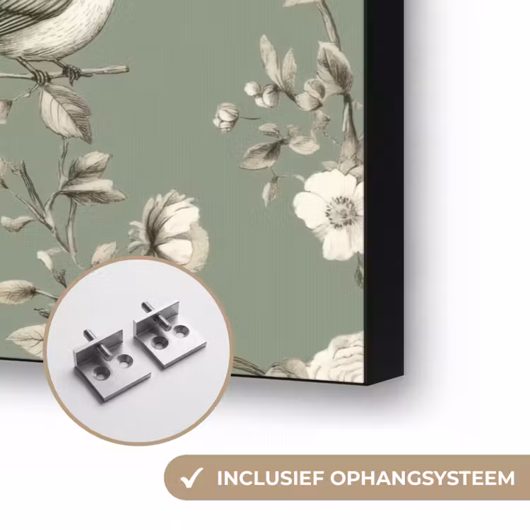 Art Frame - Botanisch - Vogels - Groen — 6