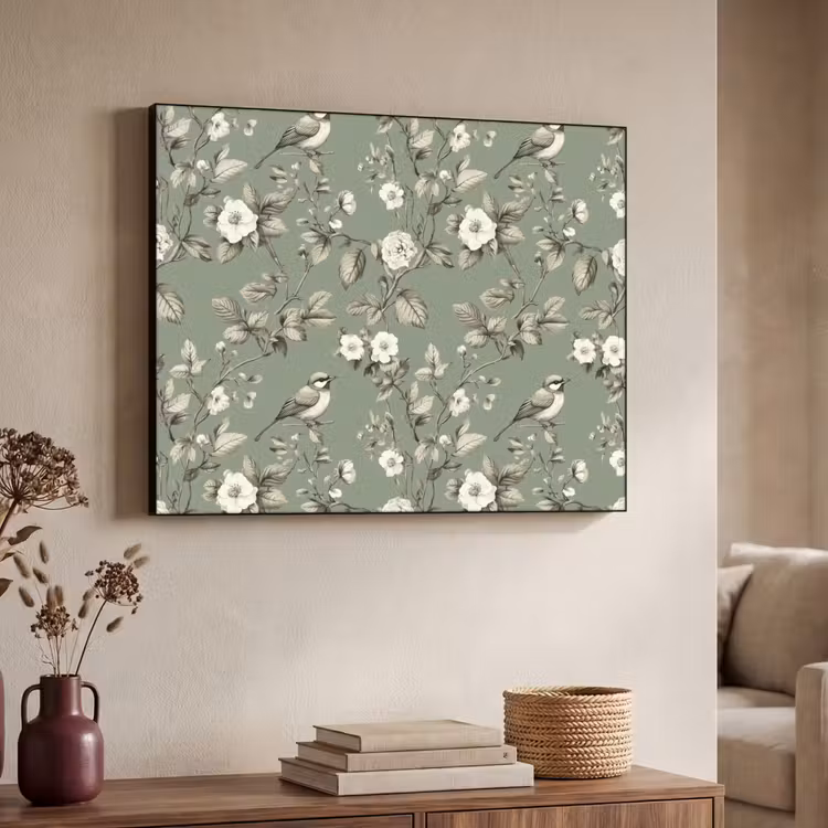 Art Frame - Botanisch - Vogels - Groen — 7