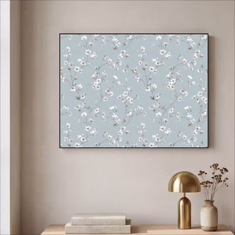 Art Frame - Klassiek - Bloemen - Blauw — 5