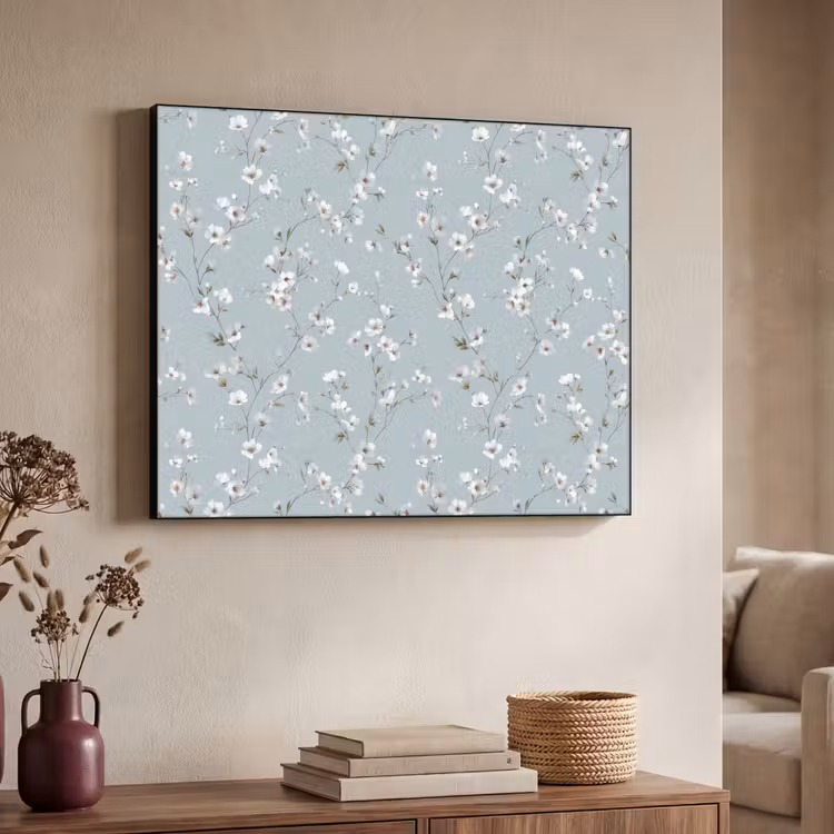 Art Frame - Klassiek - Bloemen - Blauw — 7