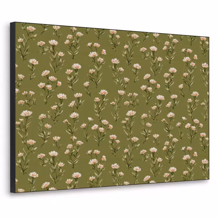 Art Frame - Landelijk - Bloemen - Groen — 1