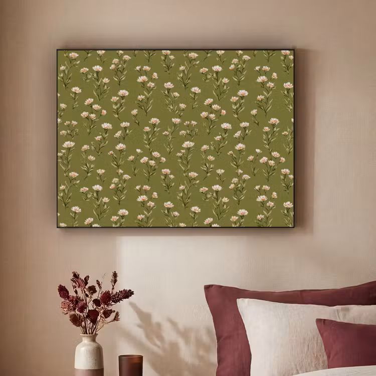 Art Frame - Landelijk - Bloemen - Groen — 3