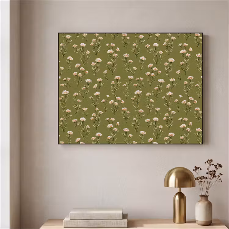 Art Frame - Landelijk - Bloemen - Groen — 5