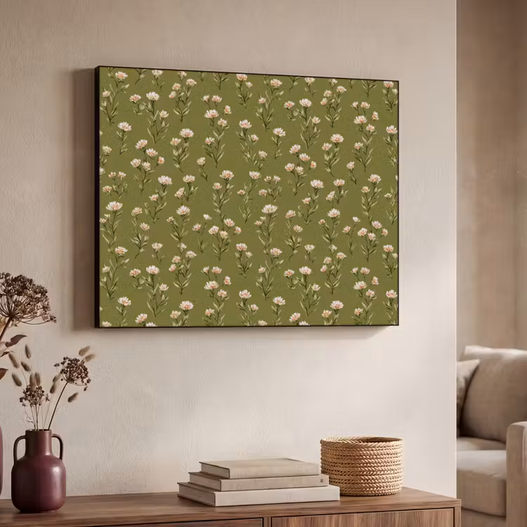 Art Frame - Landelijk - Bloemen - Groen — 7