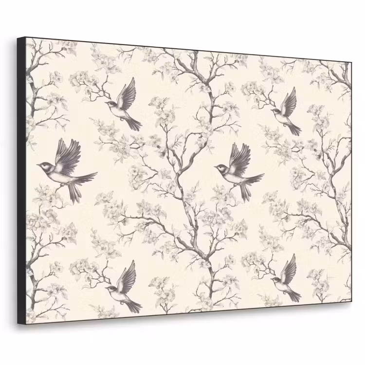 Art Frame - Takken - Vogels - Beige — 1