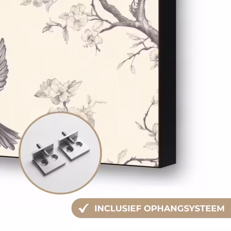 Art Frame - Takken - Vogels - Beige — 6