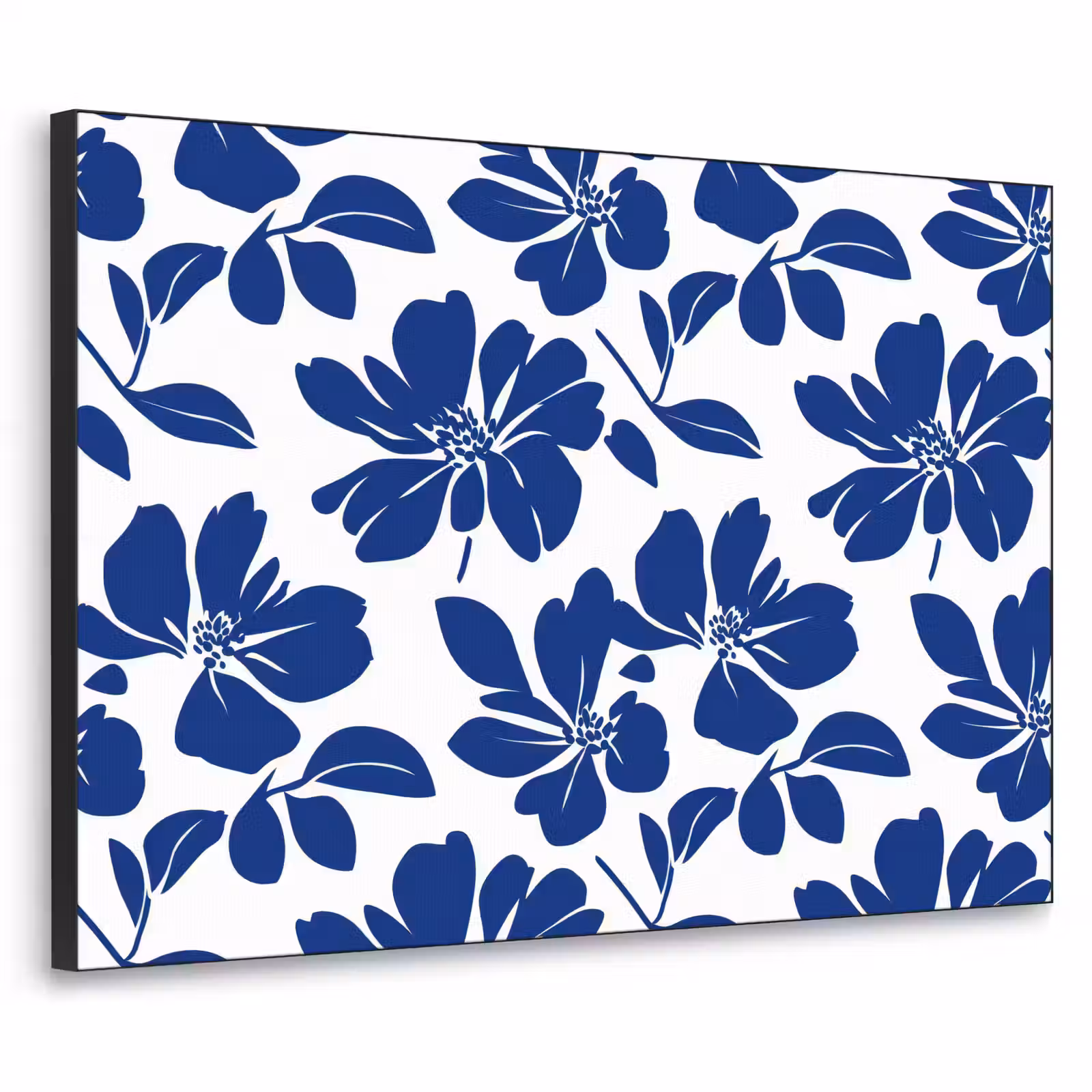 Art Frame - Floraal - Modern - Blauw — 1
