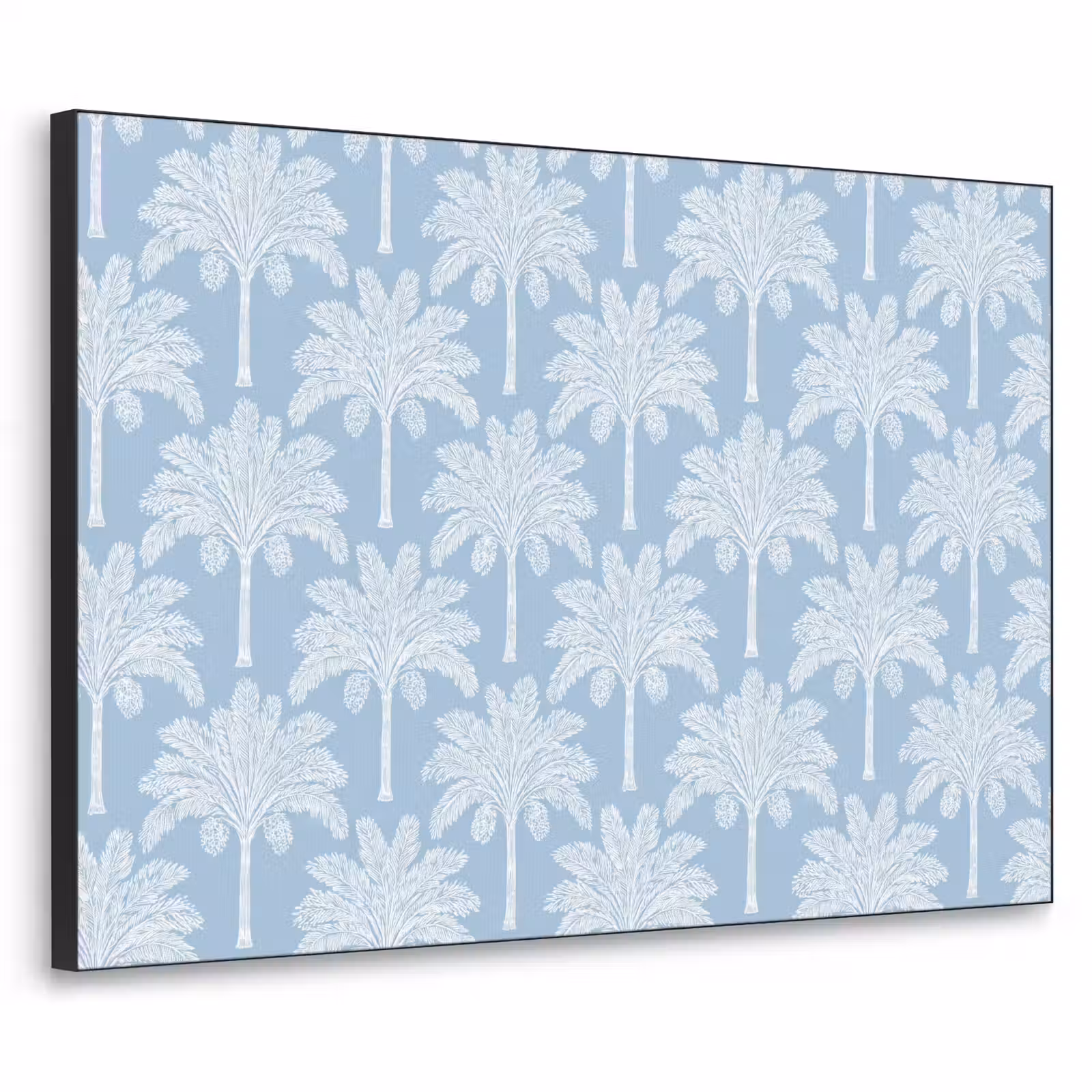 Art Frame - Palmboom - Modern - Blauw — 1