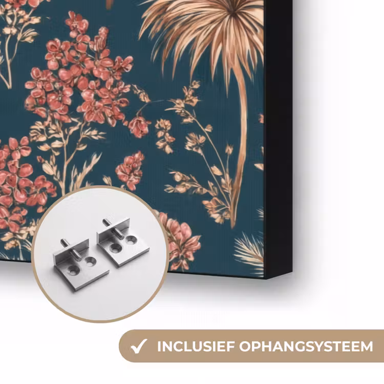 Art Frame - Botanisch - Patroon - Blauw — 6