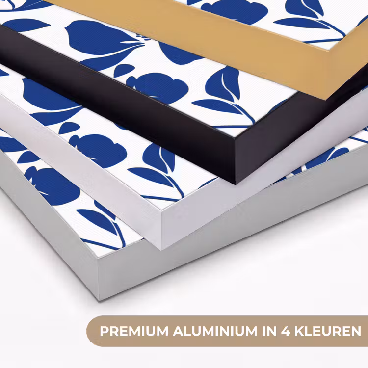 Art Frame - Floraal - Modern - Blauw — 2
