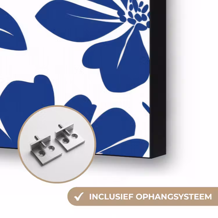 Art Frame - Floraal - Modern - Blauw — 6