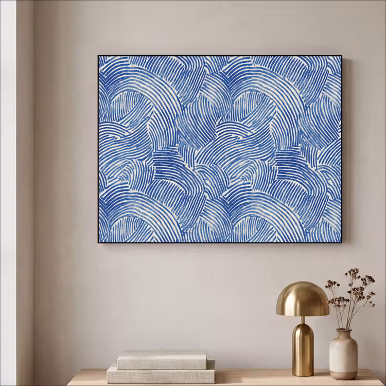 Art Frame - Modern - Abstract - Blauw — 5