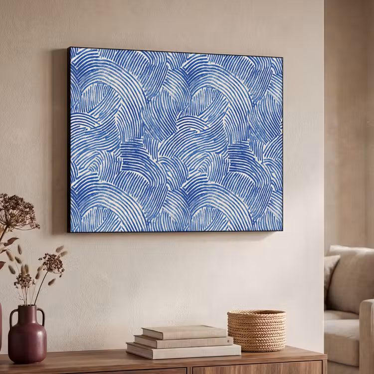 Art Frame - Modern - Abstract - Blauw — 7