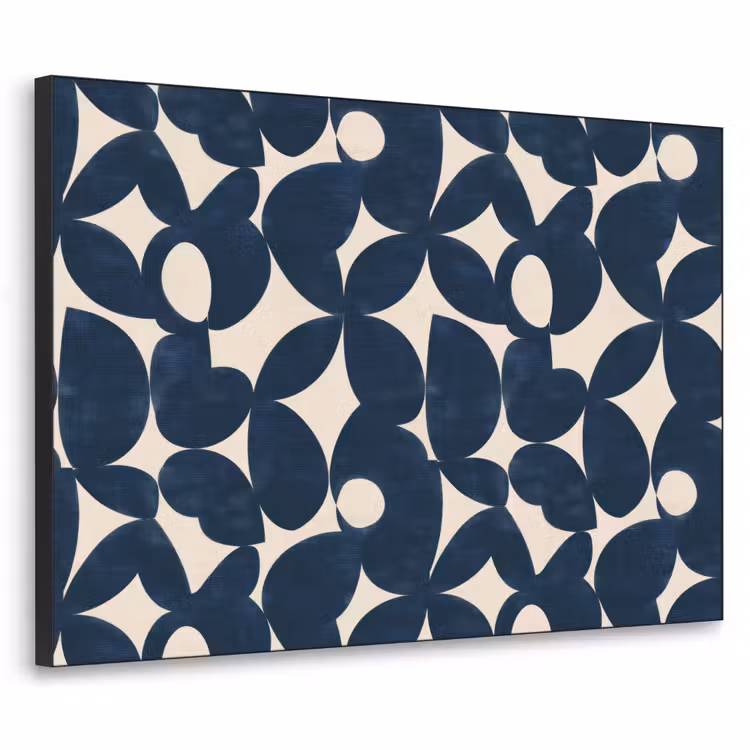 Art Frame - Modern - Geometrisch - Blauw — 1