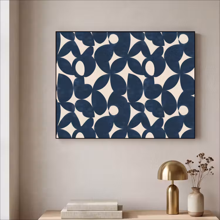 Art Frame - Modern - Geometrisch - Blauw — 5