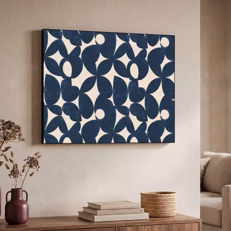 Art Frame - Modern - Geometrisch - Blauw — 7