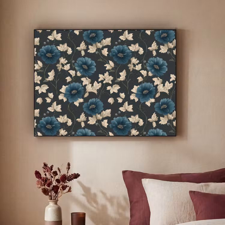 Art Frame - Botanisch - Bloemen - Blauw — 3