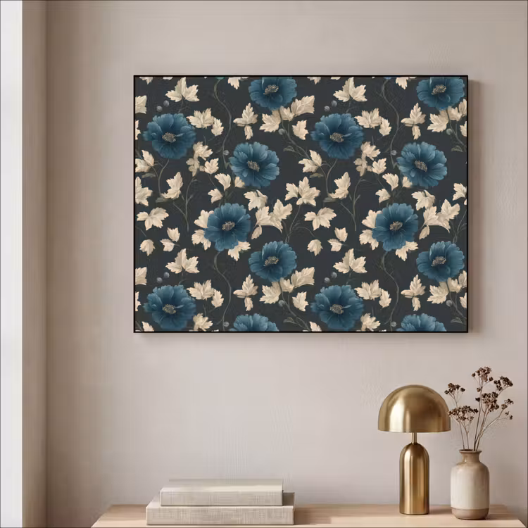 Art Frame - Botanisch - Bloemen - Blauw — 5
