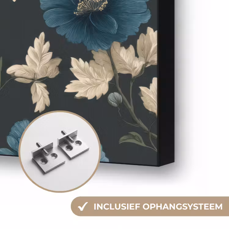 Art Frame - Botanisch - Bloemen - Blauw — 6
