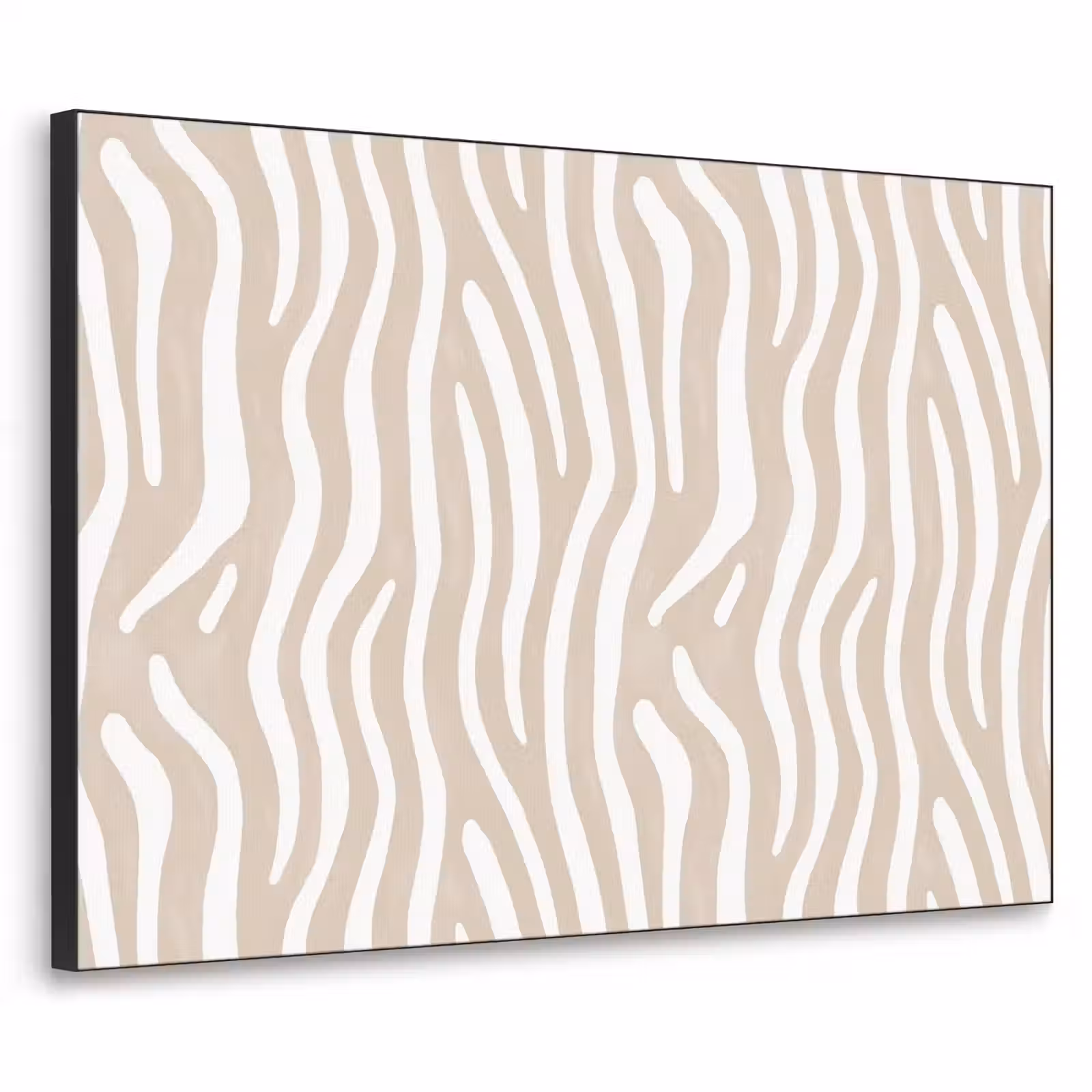 Art Frame - Abstract - Zebra - Beige — 1
