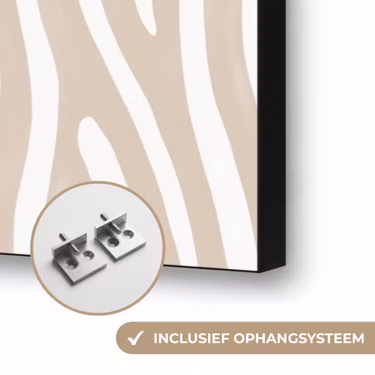 Art Frame - Abstract - Zebra - Beige — 6