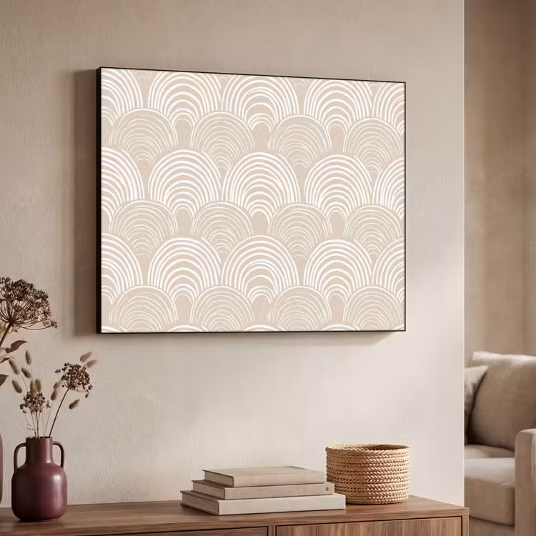 Art Frame - Golven - Structuur - Beige — 7