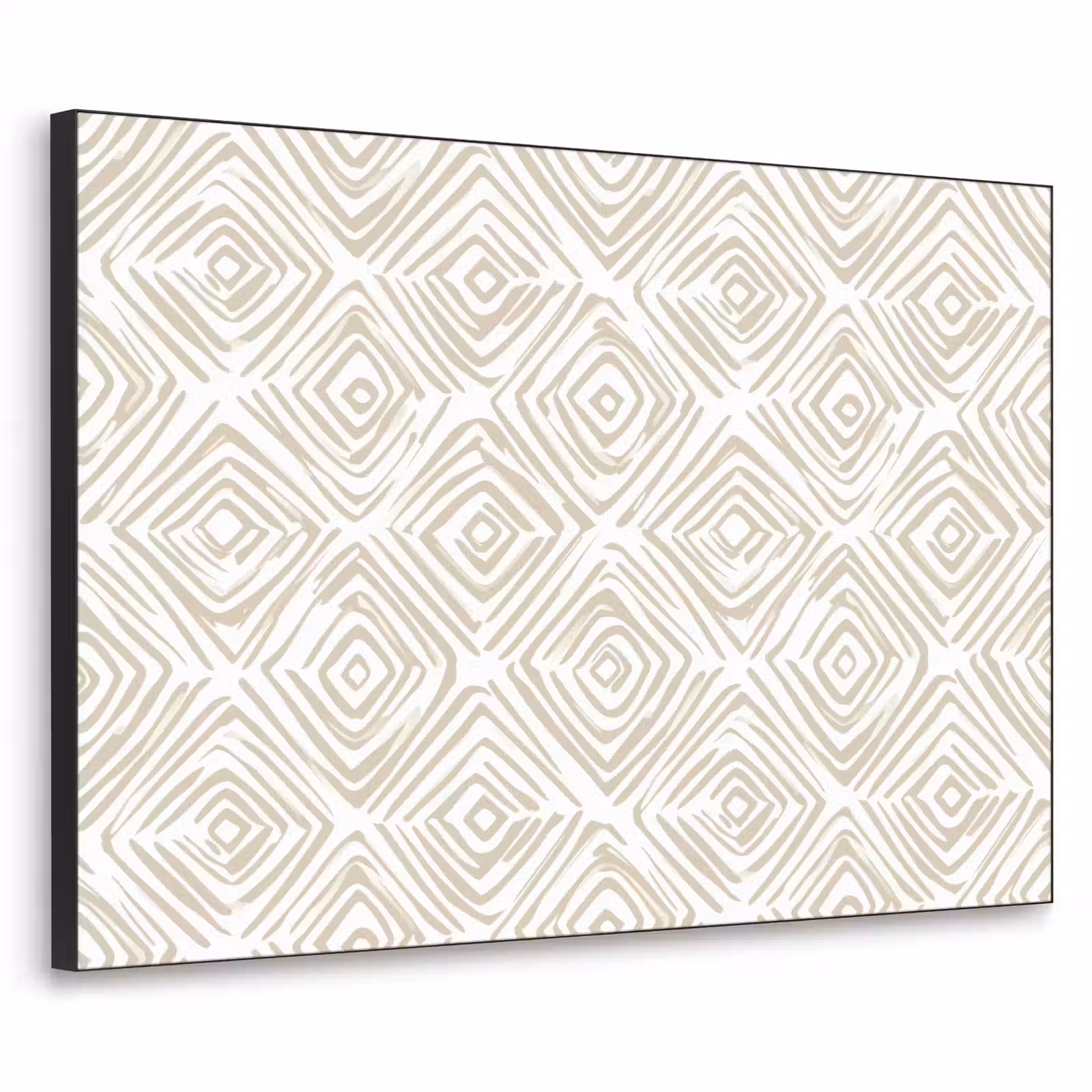 Art Frame - Abstract - Ruit - Beige — 1