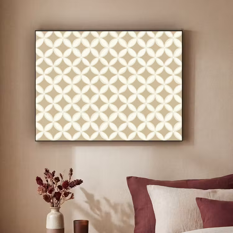 Art Frame - Symmetrisch - Motief - Beige — 3