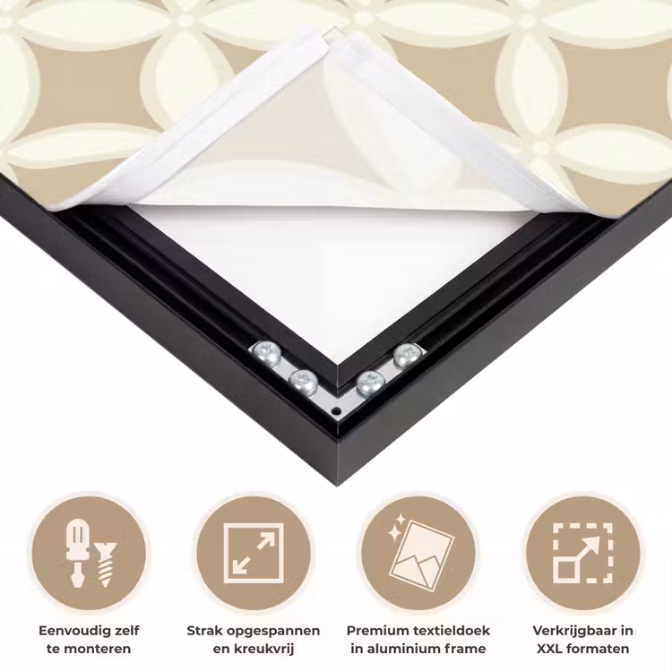 Art Frame - Symmetrisch - Motief - Beige — 8