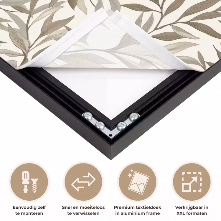 Art Frame - Takken - Botanisch - Taupe — 4