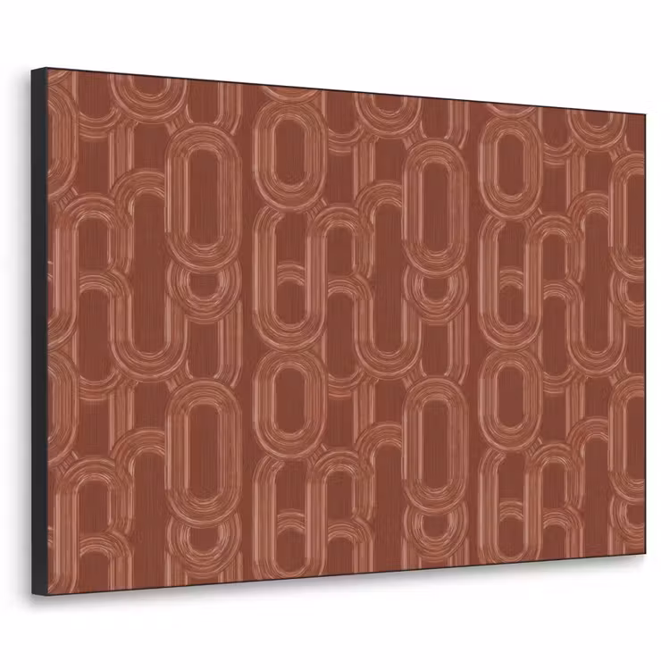 Art Frame - Abstract - Textuur - Bruin — 1