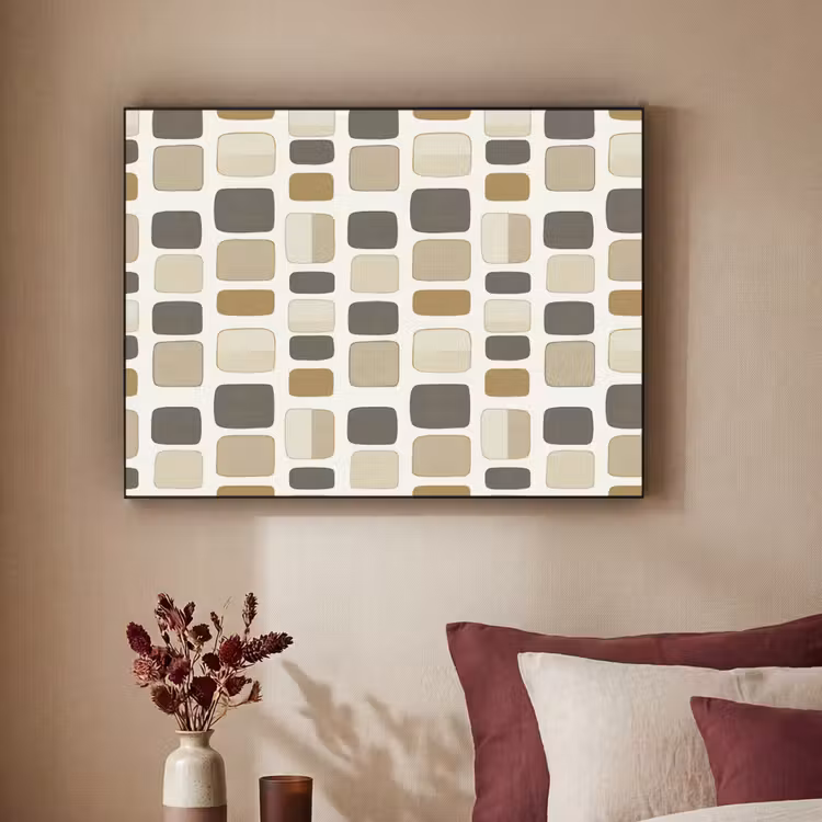 Art Frame - Blokken - Vintage - Grijs — 3