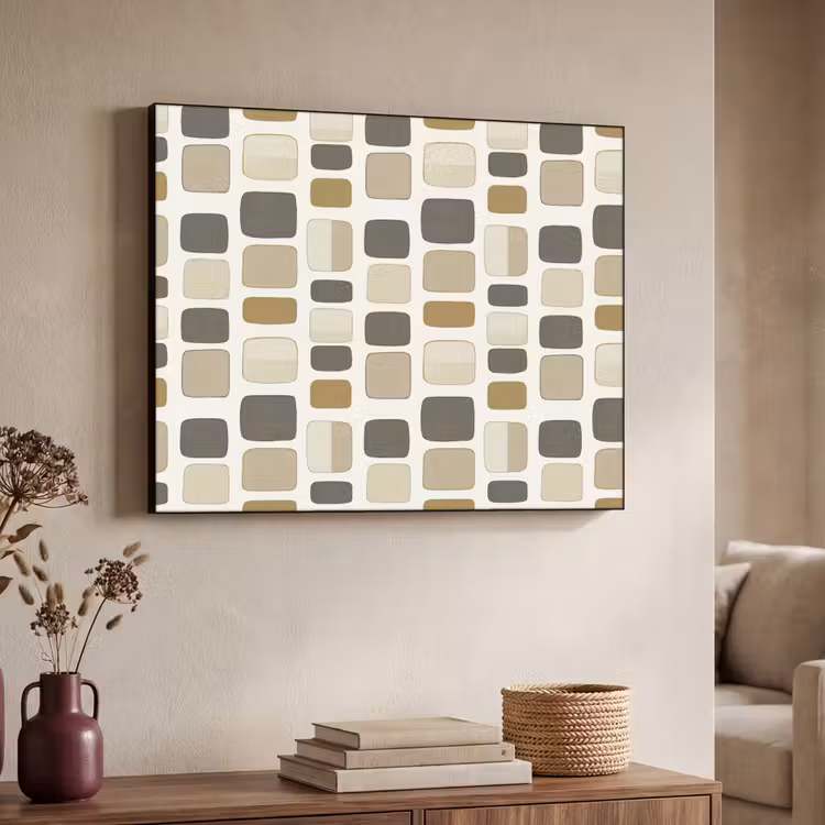 Art Frame - Blokken - Vintage - Grijs — 7