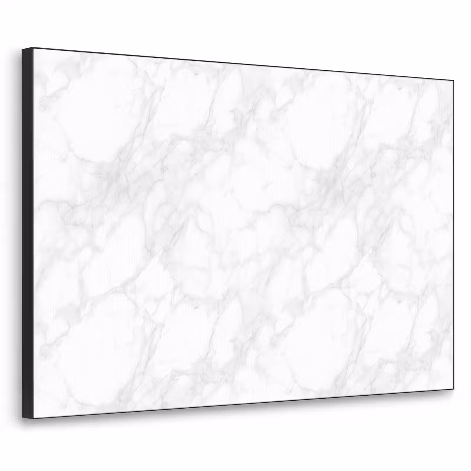 Art Frame - Minimalistisch - Wit - Grijze aders — 1