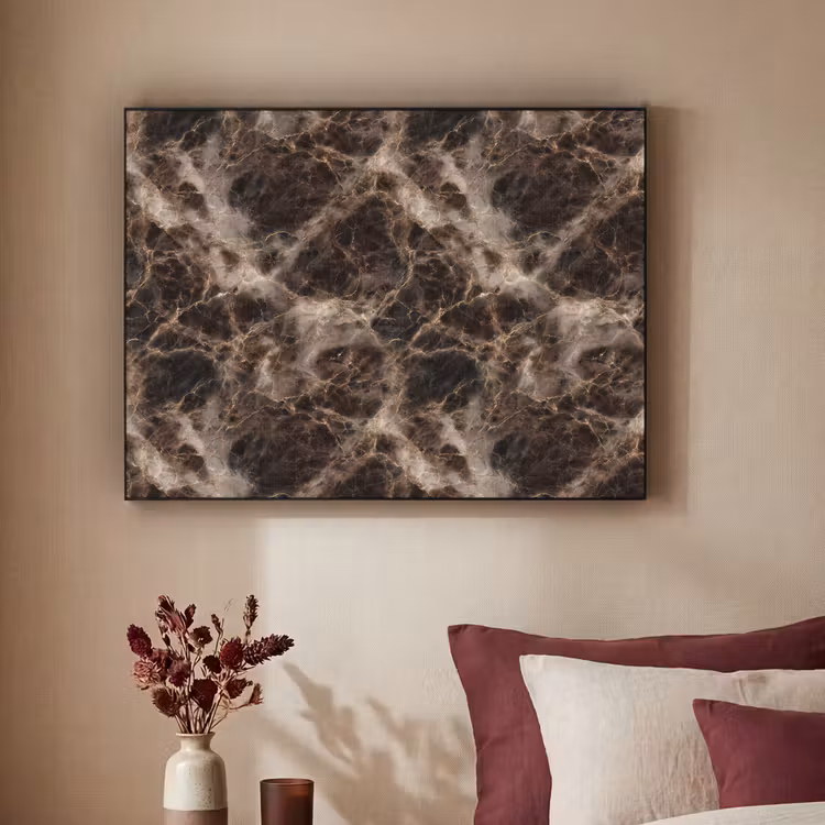 Art Frame - Bruin - Goud - Marmer — 3
