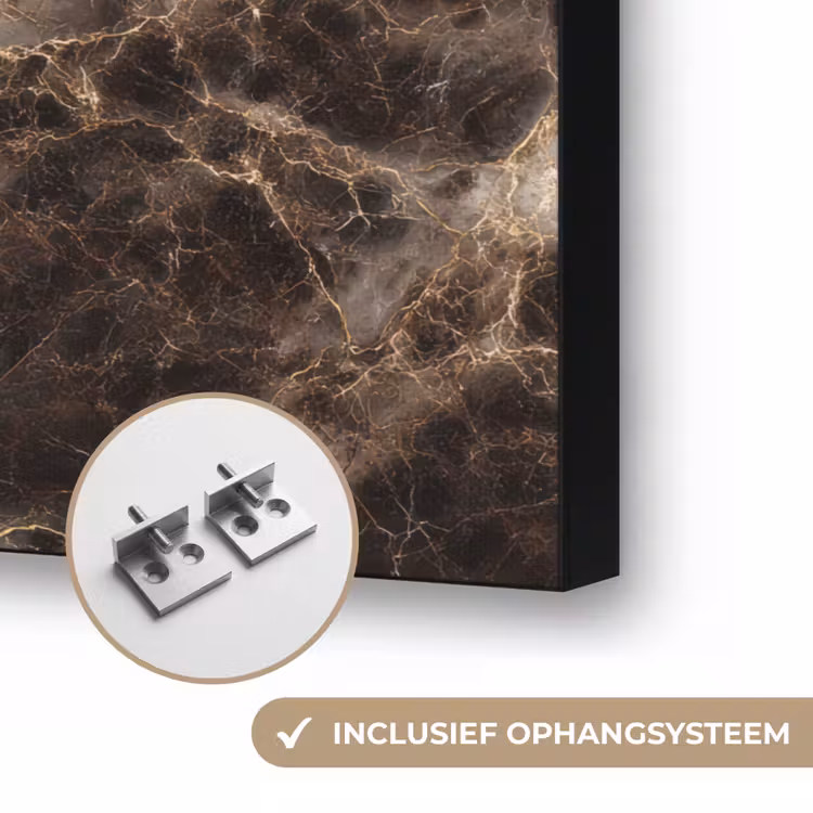 Art Frame - Bruin - Goud - Marmer — 6