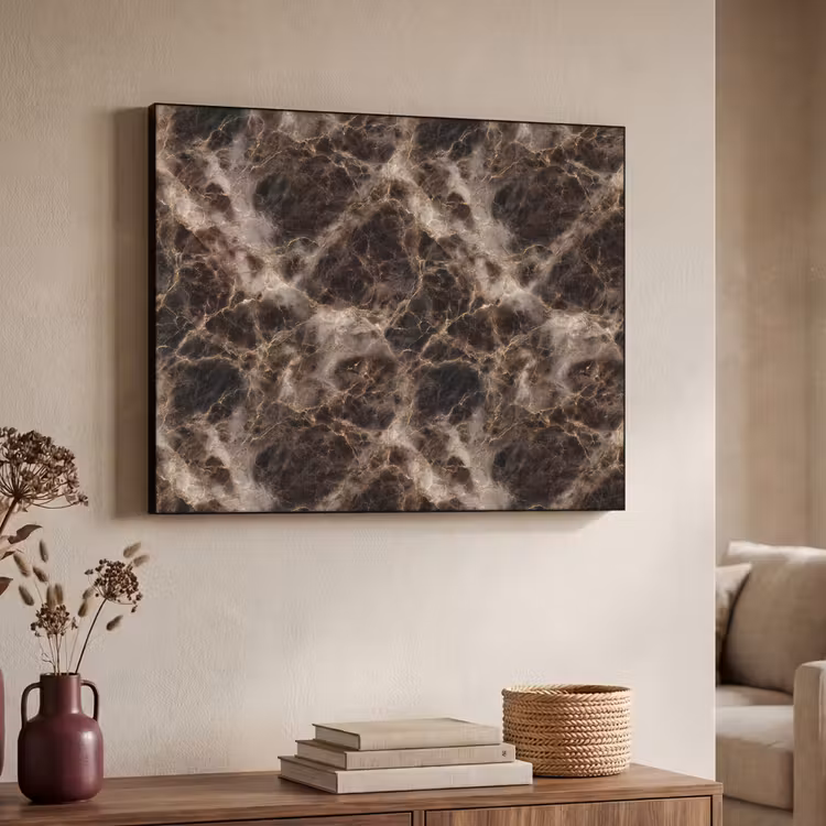 Art Frame - Bruin - Goud - Marmer — 7