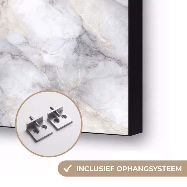 Art Frame - Grijs - Marmer - Gedetailleerd — 6