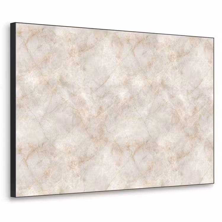 Art Frame - Lichtbeige - Goudbruine Nerven - Marmer — 1